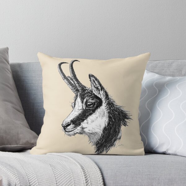 Item preview, Chamois head designed and sold by SakalDesign.