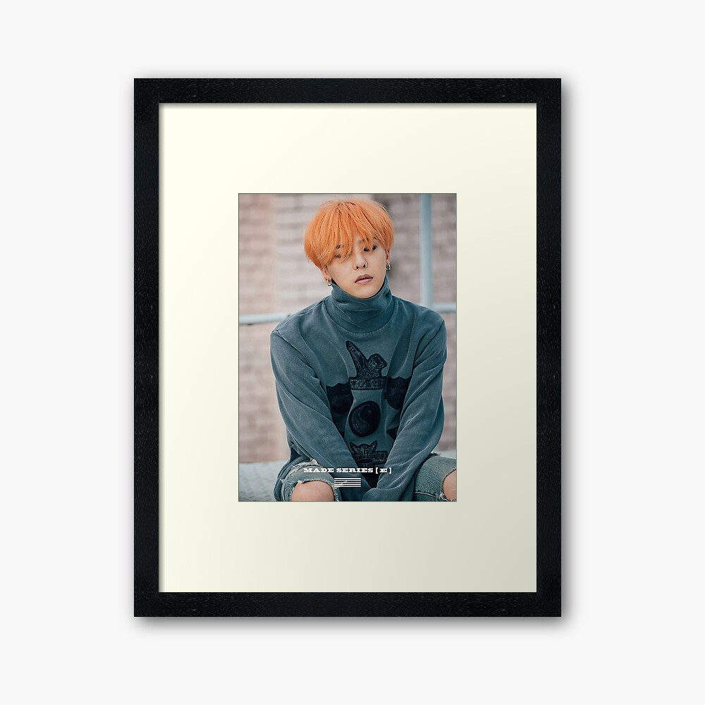 G Dragon Let S Not Fall In Love Framed Art Print By Fionafu Redbubble