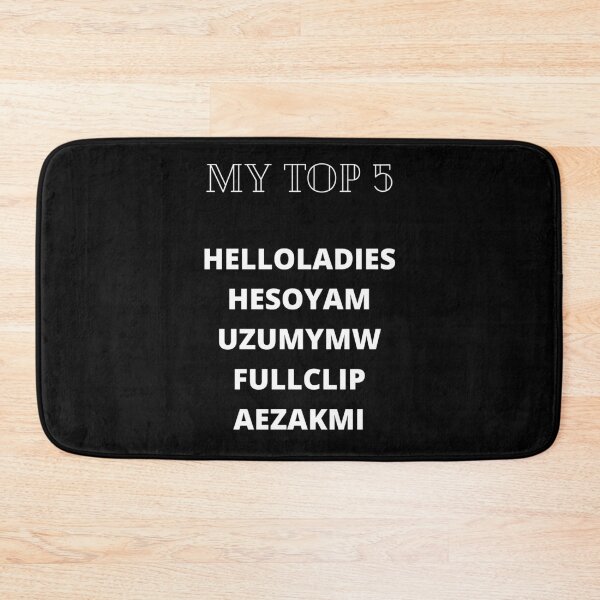 Item preview, Always My Top 5 Cheat Codes designed and sold by Styler Design.