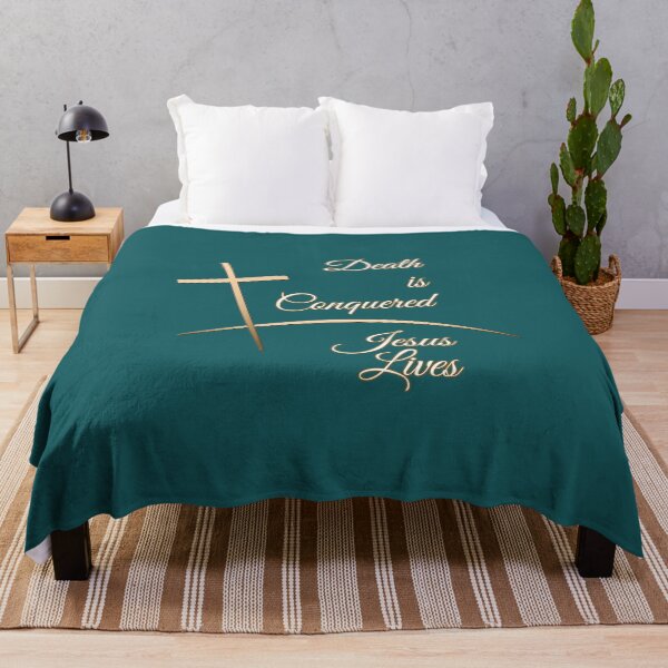 Item preview, Christian Design - Death is Conquered - Jesus lives. designed and sold by simplydesignart.