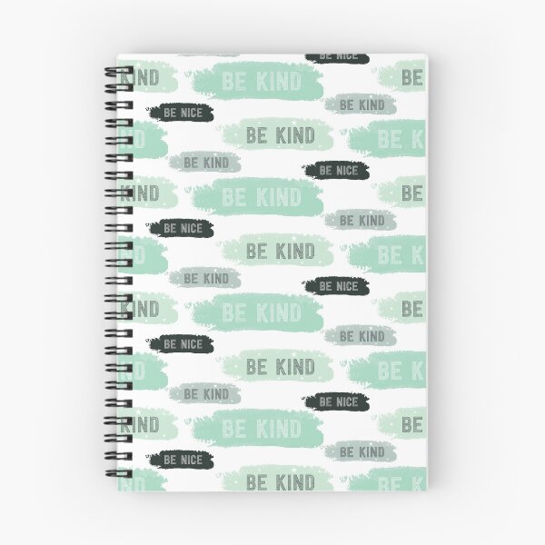 Item preview, Decorative pattern with text be kind and be nice. designed and sold by Victoria Riabov.