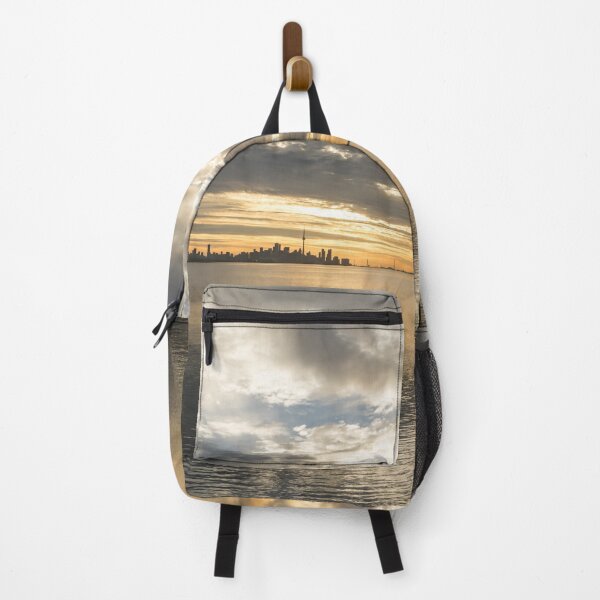 Item preview, Dramatic Skyscape - Toronto Skyline with Turbulent Clouds designed and sold by Georgia Mizuleva.