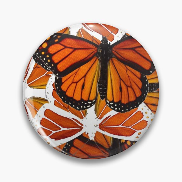Artikelvorschau, ABSTRACTED CLUSTERED MONARCH BUTTERFLIES PATTERN entworfen und verkauft von sharlesart.