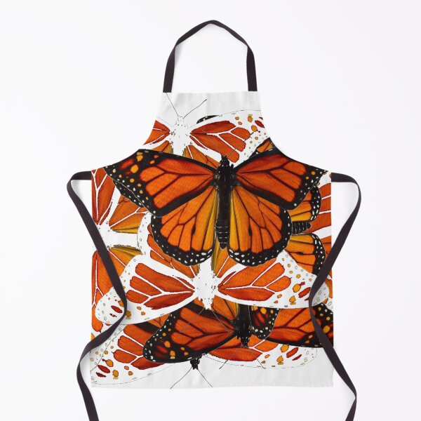 Item preview, ABSTRACTED CLUSTERED MONARCH BUTTERFLIES PATTERN designed and sold by sharlesart.