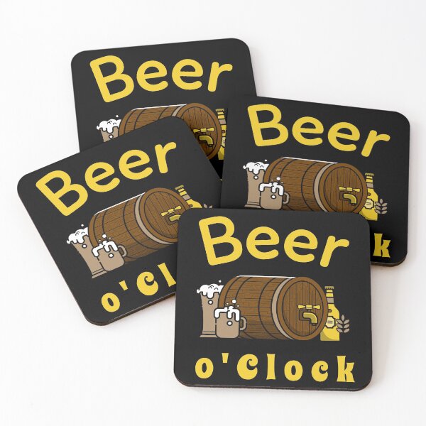 Item preview, Funny Saying It's Beer O'Clock designed and sold by Clothing-Guru.