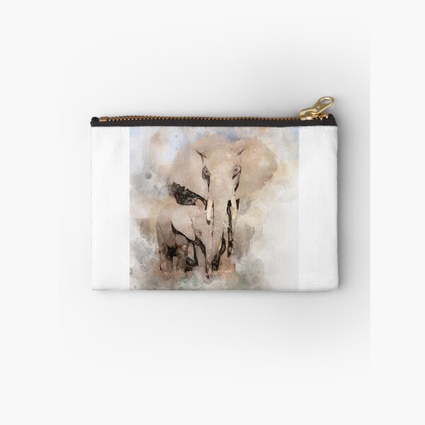Item preview, Elephant with baby  designed and sold by Robert Brownsword.