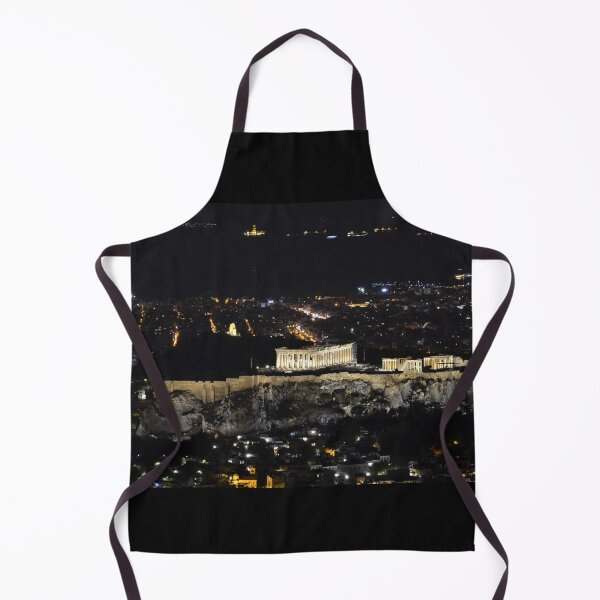 Item preview, Night view of the Ancient Acropolis and Parthenon Athens Greece designed and sold by emergentdesigns.