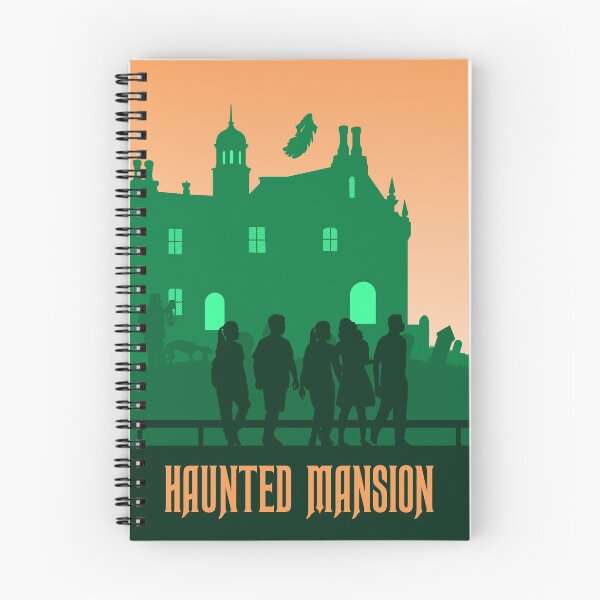 Item preview, Haunted Mansion - Minimalist Travel Style - Theme Park Art designed and sold by MainStreetStudo.