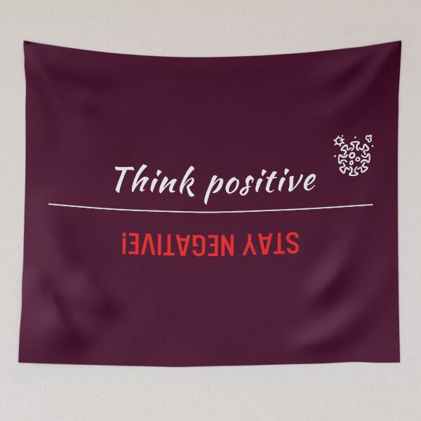 Item preview, Vino ¡Piense en positivo, permanezca negativo! designed and sold by NivalDrop.