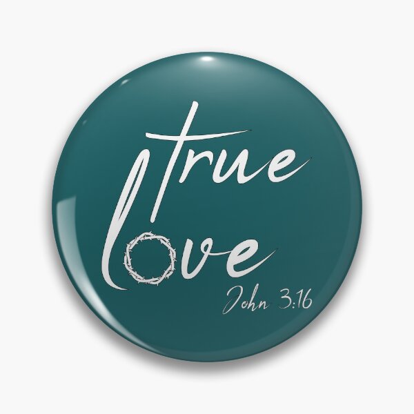 Item preview, Christian Design - True Love - John 3 verse 16 designed and sold by simplydesignart.