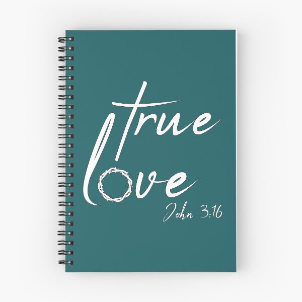 Item preview, Christian Design - True Love - John 3 verse 16 designed and sold by simplydesignart.