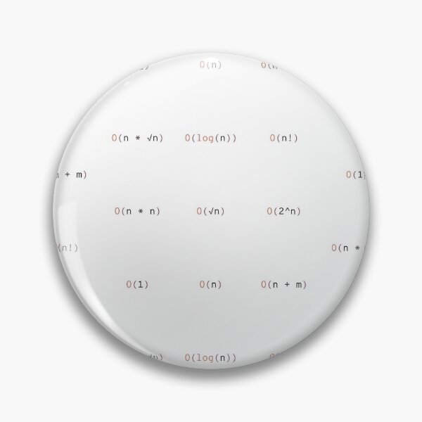 Item preview, Complexity - Big O notation designed and sold by Mechashadow.