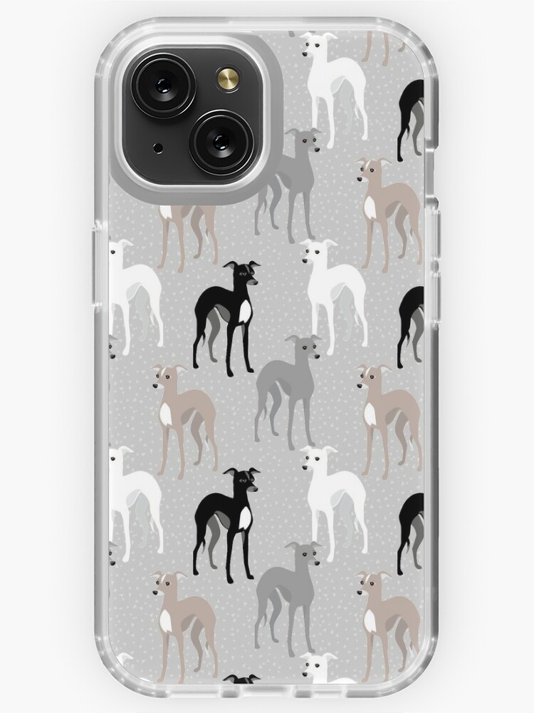 Italian Greyhounds iPhone Case for Sale by AntiqueImages