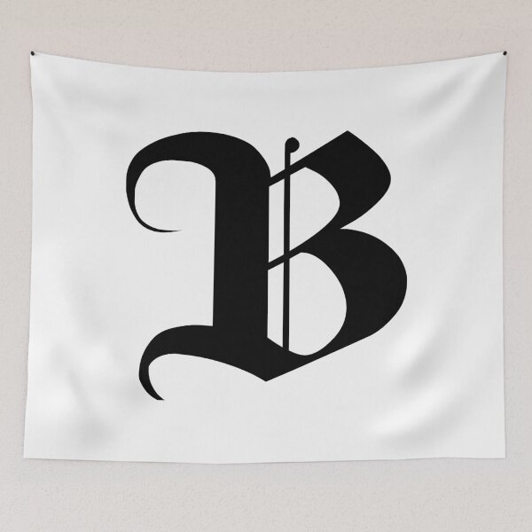 Item preview, The letter B - Monograms initials designed and sold by Nora's Designs and Graphics.