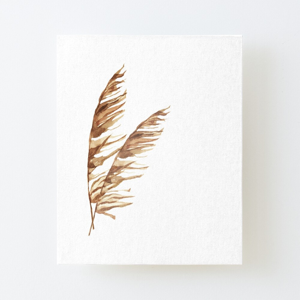 Pampas grass watercolor Poster for Sale by anna0711