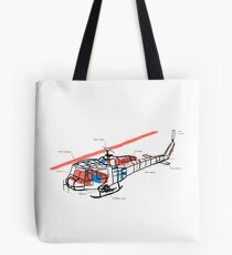 Helicopter Tote Bag