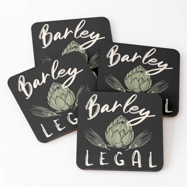 Item preview, Funny pun Barley Legal designed and sold by Clothing-Guru.