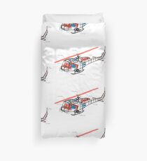 Helicopter Duvet Cover