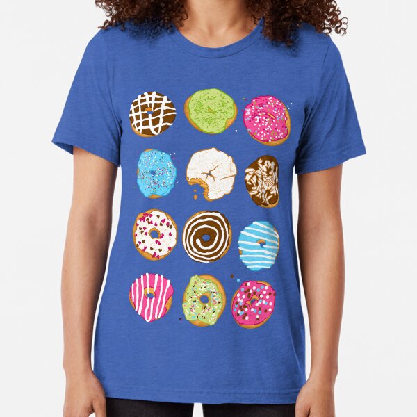 Sweet donuts Tri-blend T-Shirt