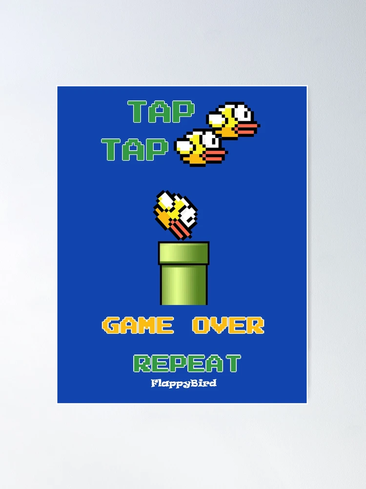 Flappy Bird Game Over | Poster