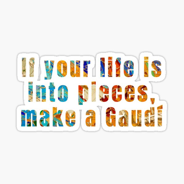 Item preview, Gaudi Life into pieces designed and sold by Legendary-stuff.