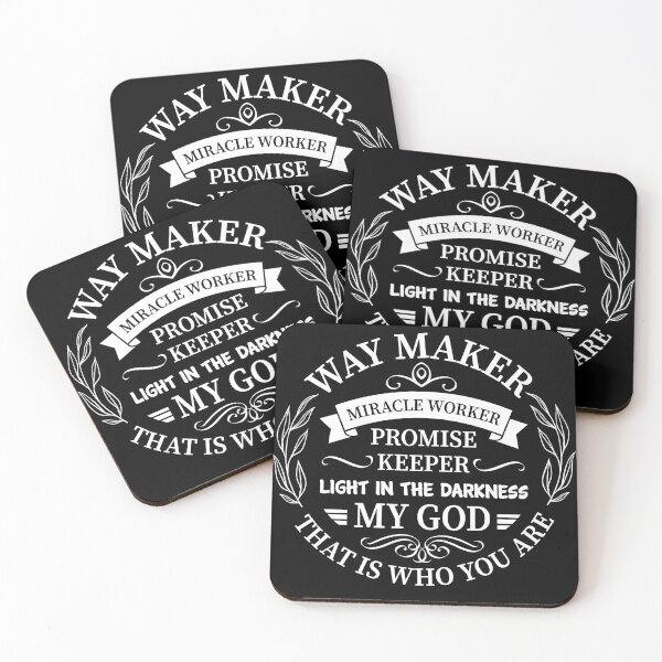 Item preview, Waymaker Miracle Worker, Christian, Cross, Christian Scripture designed and sold by ShutterKapan.