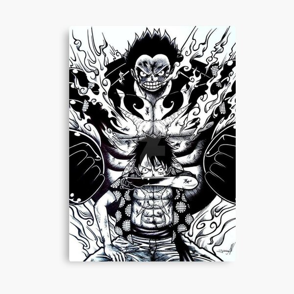 One Piece Luffy Impression sur toile