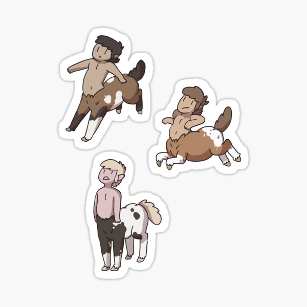 mini centaurs Sticker