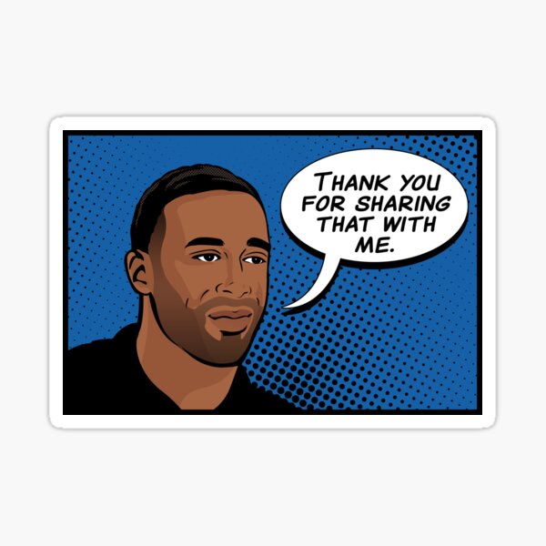 Matt James from The bachelor Sticker