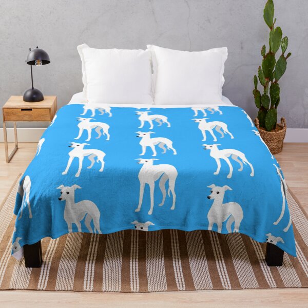 Item preview, White Italian Greyhound designed and sold by AntiqueImages.