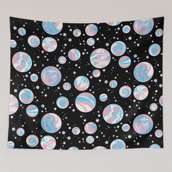 Item preview, Transgender Pride Planets designed and sold by HighFives555.