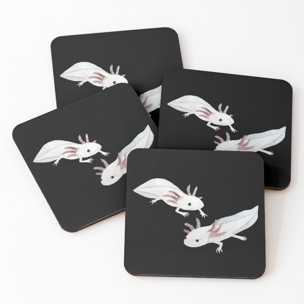 Item preview, Two Little Axolotls designed and sold by mooonhannah.