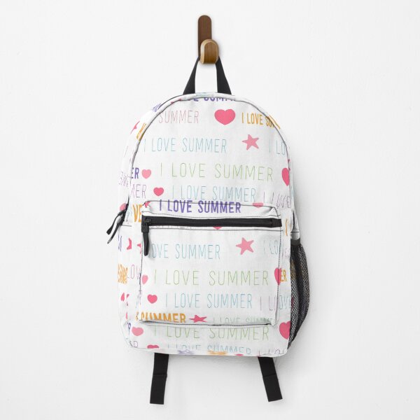 Item preview, Decorative pattern with text, I love summer designed and sold by Victoria Riabov.