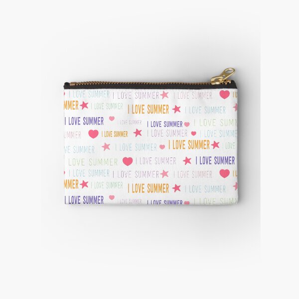 Item preview, Decorative pattern with text, I love summer designed and sold by Victoria Riabov.