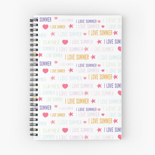 Item preview, Decorative pattern with text, I love summer designed and sold by Victoria Riabov.