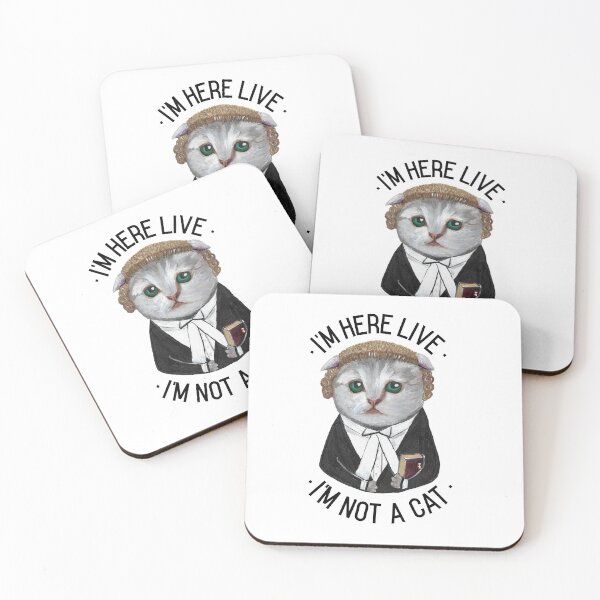 Item preview, I'm here live, I'm not a cat designed and sold by Roy & Tiffany.