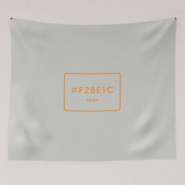 Item preview, BEER Hex Code Color #F28E1C designed and sold by MinimalSketches.