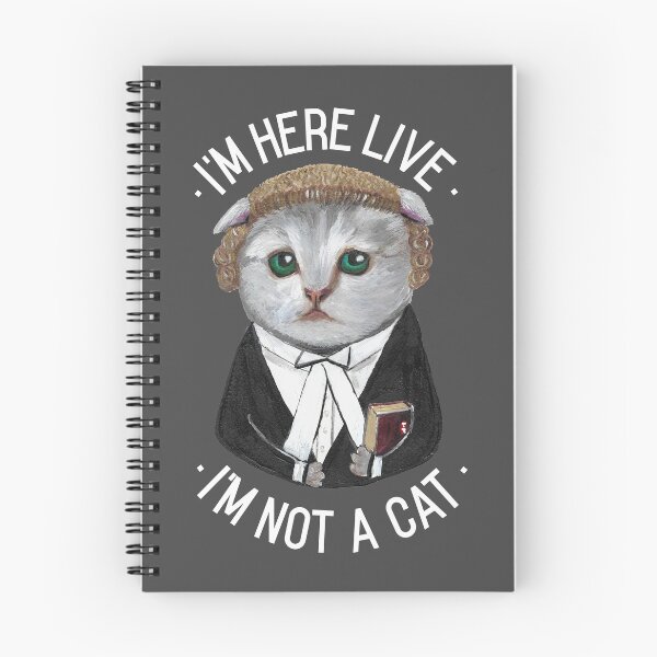Item preview,  I'm here live, I'm not a cat designed and sold by Tiffany Roy.