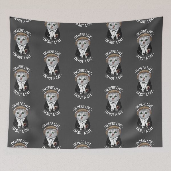 Item preview,  I'm here live, I'm not a cat designed and sold by Roy & Tiffany.