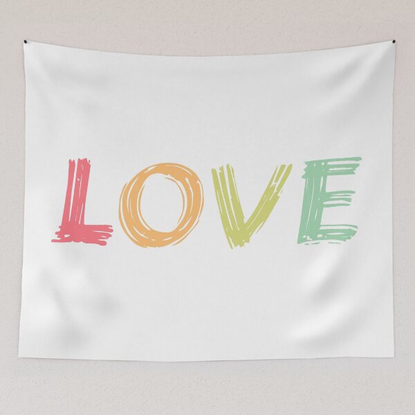 Item preview, Love colorful word designed and sold by StudioBarcelona.
