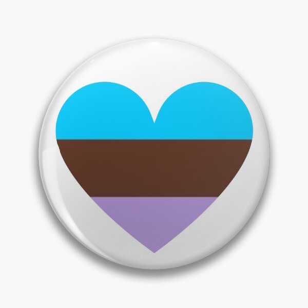 Item preview, Pride Flag Heart - Androsexual Pride - White Background designed and sold by thesassypanda.