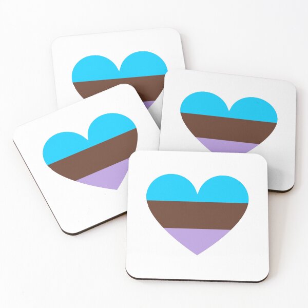 Item preview, Pride Flag Heart - Androsexual Pride - White Background designed and sold by thesassypanda.