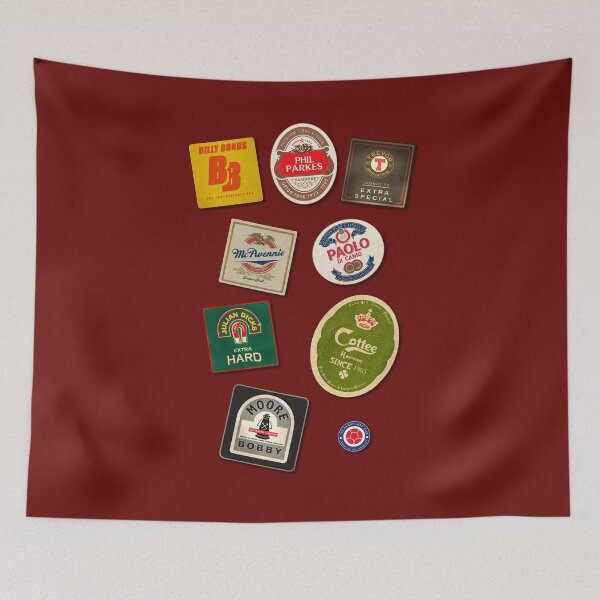Item preview, Iconic East London Hammers Ales  designed and sold by Classiqueretro.
