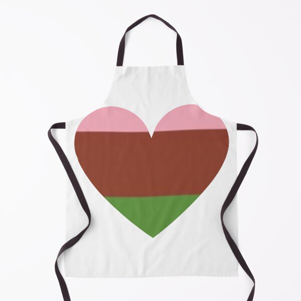 Item preview, Pride Flag Heart - Gynosexual Pride - White Background designed and sold by thesassypanda.