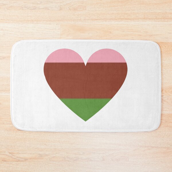Item preview, Pride Flag Heart - Gynosexual Pride - White Background designed and sold by thesassypanda.