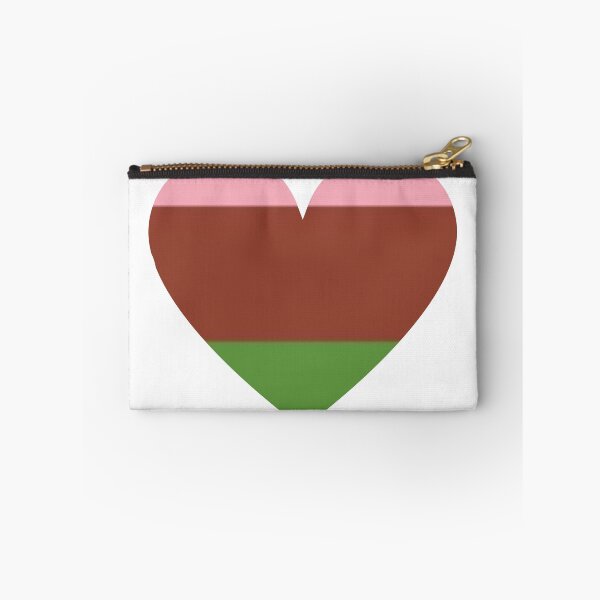 Item preview, Pride Flag Heart - Gynosexual Pride - White Background designed and sold by thesassypanda.