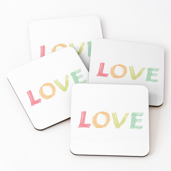 Item preview, Love colorful word designed and sold by StudioBarcelona.