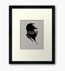 Omar Comin' Framed Print