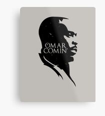 Omar Comin' Metal Print