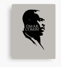 Omar Comin' Canvas Print